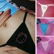 thumbnail image 2 of Hello Kitty-Tanga Sexy para mujer, bragas de algodón, ropa interior cómoda y hinchable, Gato KT, Anime, 2 of 4