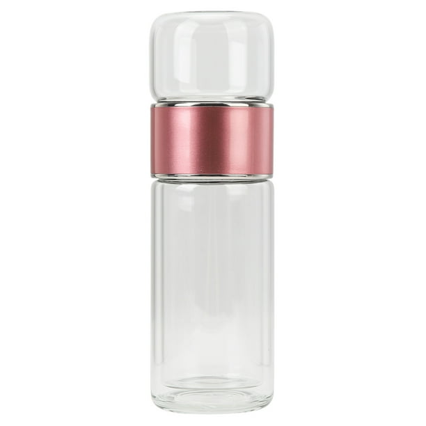 Botellas agua cristal doble pared