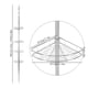 thumbnail image 4 of Estante de Almacenamiento para Baño de 4 Capas ANGGREK Acero Inoxidable Plata, 4 of 8