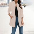 thumbnail image 1 of Vedolay Women's Coat Blazers for Women Business Casual Long Sleeve Business Fashion Suit Jackets,Beige XXL, 1 of 5