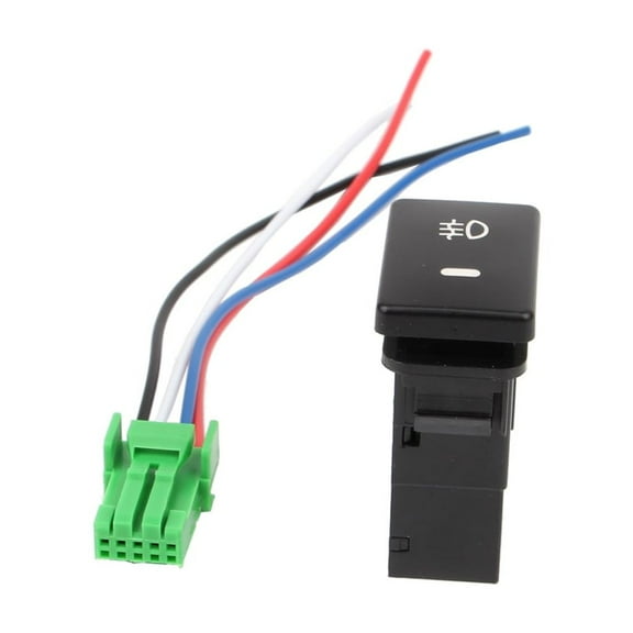Huhudde 12V Car Fog Light Switch 4 Wire Fog Light Button for Camry Prius