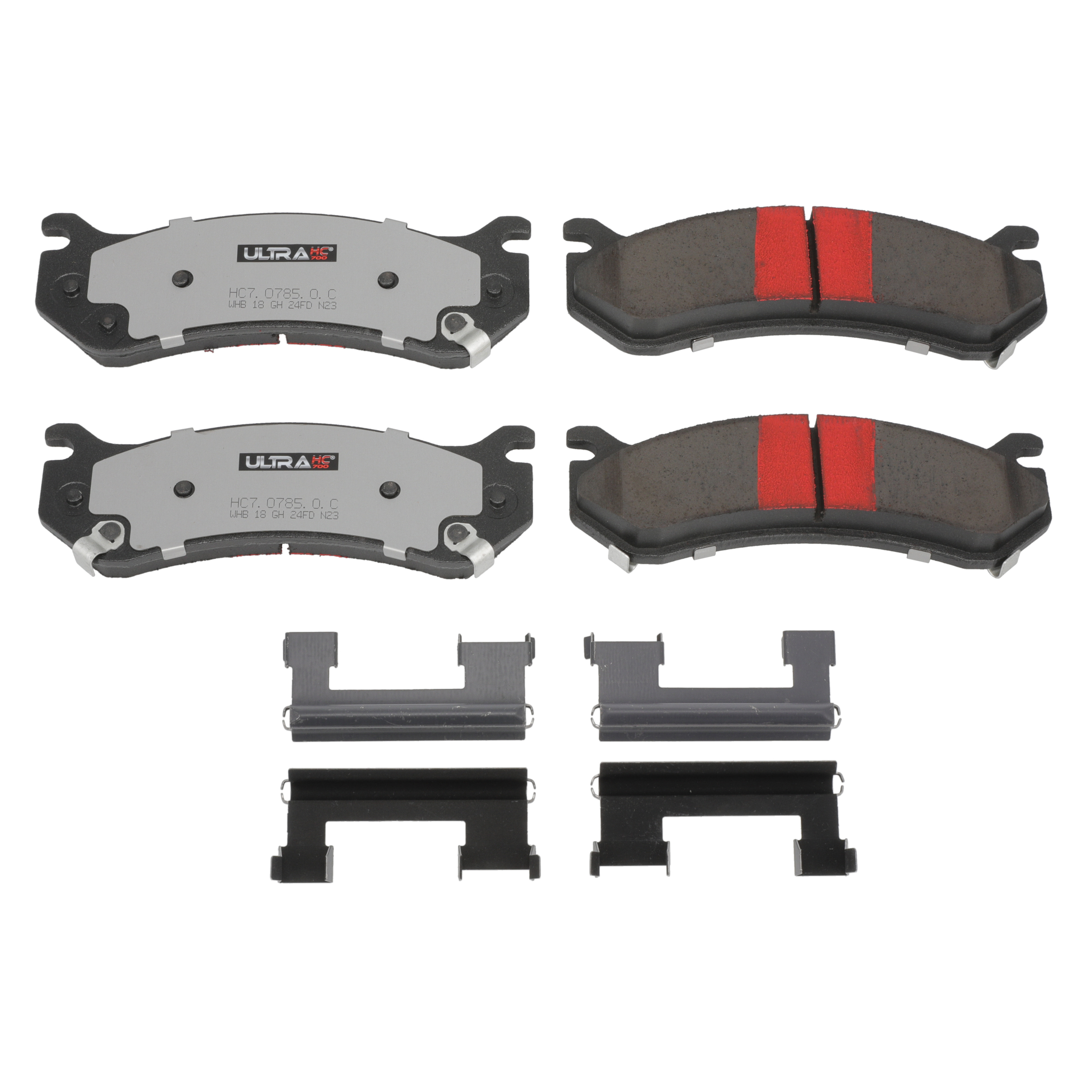 UltraHC 700 Brake Pad Set, Front HC7.0785.0.C, Chevrolet Silverado 1500 2007-1999
