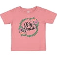 thumbnail image 3 of Inktastic Big Cousin with Flower Circle Girls Baby T-Shirt, 3 of 5