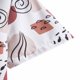 thumbnail image 4 of Camisas De Lino Para Hombre Camisas de un solo pecho para hombre, camisas informales de manga corta para playa con solapa de Color sólido para vacaciones al libre (White, XXL), 4 of 7