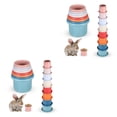 thumbnail image 2 of VONKY Kids Toy For Preschoolers Cute And Playful Stacking Cup Set Low Maintenance Plastic Bathtub Toy Stacking Stacking Toy 2Set, 2 of 6