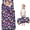 Dinosaur and Speech Bubble Purple, variant on Dinosaur and Silhouette Navy Blue Kids Nap Mat, Preschool Sleeping Pad with Handle & Fastening Straps, Soft Skin Friendly Gifts for Back To School Nap Time,50"x20"