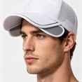 thumbnail image 3 of MKHSQHDG Today's Deals S and S Sun Hats with Extendable Brims Adjustable Design and Breathable Mesh Baseball Caps, 3 of 3