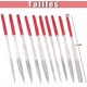 thumbnail image 2 of 10Pcs Mini Diamond Needle Files for Manual Modeling Carpentry Polishing for Wood Jewelry DIY Metal (2 mm x 100 mm), 2 of 5