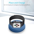 thumbnail image 2 of Kuymtek Cargador inalámbrico 2 en 1 para Apple Watch 7 6 5 4 3 Cable Winder (Azul oscuro), 2 of 5