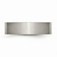 thumbnail image 3 of Grey Titanium Ring Band Wedding Comfort Flat 6mm Brushed, 3 of 6
