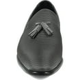 thumbnail image 7 of Stacy Adams Men's Tazewell Plain Toe Tassel Slip On Gray 25343-020, 7 of 7
