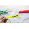 thumbnail image 2 of BAZIC Yellow Highlighter Desk Style Chisel Tip Unscented Marker, 12-Count, 2 of 4