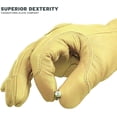thumbnail image 3 of youngstown glove 12-3265-60-l ground glove performance work gloves, large, tan, 3 of 8