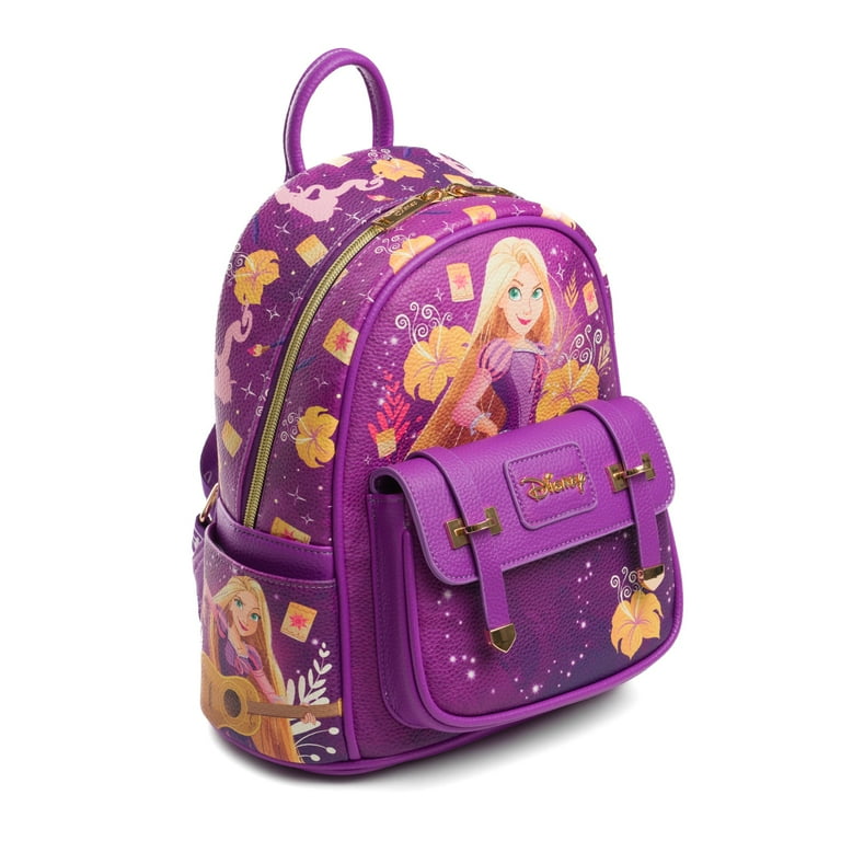 Disney Tangled Rapunzel Vegan Leather Fashion Mini Backpack - 11 inch Disney Tangled Rapunzel 11 main image 3