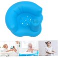 thumbnail image 4 of KAIYANG Asiento de aprendizaje para bebé, asiento inflable multifunción, asiento de apoyo para bebé, blanco y rosa, 4 of 5
