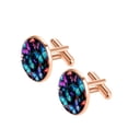 thumbnail image 2 of Butterfly Elegant Silver Men's Cufflinks Suitable for Formal Attire Made of Stainless Steel Ideal for Weddings and Business Meetings, 2 of 6