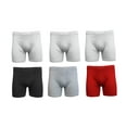 thumbnail image 1 of Men's Seamless Boxer Briefs (6 Pack), 1 of 1