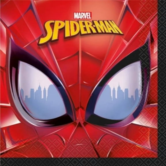 Spider-Man 16ct Paper Party Lunch Napkins