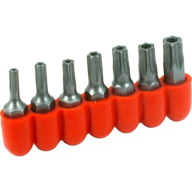 7 Tamper Torque Security Bits Automotive Power Drill