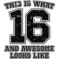 thumbnail image 2 of CafePress - This Is What 16 And Awesome Look - 11 oz Ceramic Mug - Novelty Coffee Tea Cup, 2 of 4