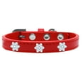 thumbnail image 7 of Dog, Puppy and Pet Widget Fashion Collar, "Snowflakes", 7 of 7
