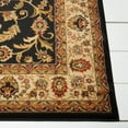thumbnail image 3 of Home Dynamix Royalty Elati Traditional Ornate Damask Area Rug, Black/Ivory, 5'2"x7'2", 3 of 5