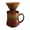 D, variant on Ceramic V 60 Pouring Over Coffee Brewer 460ml Fashion Coffee Maker For Home Brewing