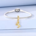 thumbnail image 4 of Dije Universal de Aries Zodiaco Dorado Bañado en Plata, 4 of 7