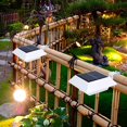 thumbnail image 4 of Solar Fence Lamp Gutter Lamp Waterproof ABS 6 LED Parks Terrace Path For Courtyard Yard Lawn ANGGREK Otros, 4 of 7