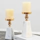 thumbnail image 3 of Candelabro de mármol con luz, candelabro de aromaterapia, adornos decorativos, 3 of 6