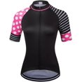 FENGWomen's Short Sleeve Cycling Jersey Jacket Cycling Shirt Quick Dry
