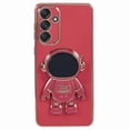 thumbnail image 1 of For Samsung Galaxy A16 5G A16 4G Case Electroplating Soft TPU Phone Cover Astronaut Hidden Kickstand, 1 of 5