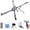 Gray, variant on 3-in-1 Magnetic Foldable Laptop Stand, Adjustable Aluminum Laptop Stand, 8-Level Height Adjustable Riser with Phone Holder & Tablet Support for Office Home (Gray,1PC)
