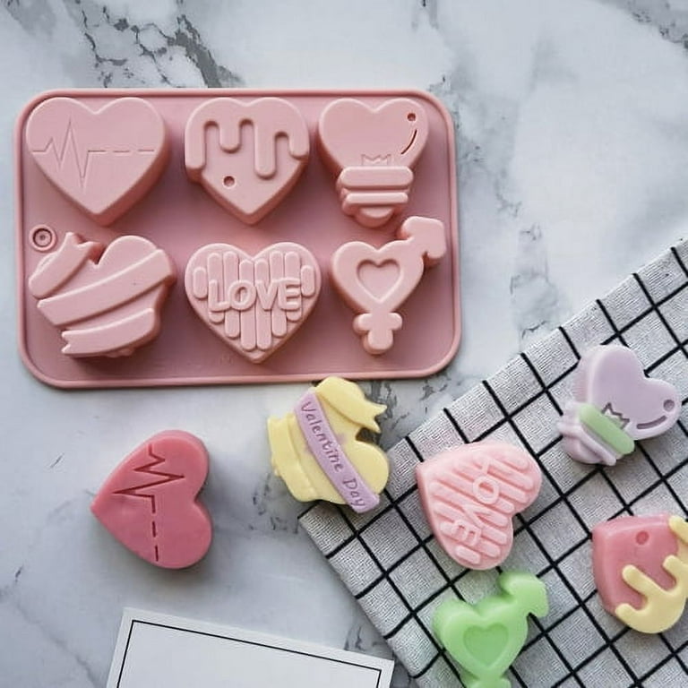 Silicone Heart Chocolate Mold - Whisk