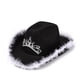 thumbnail image 1 of Txlixc Sombrero de vaquero femenino con decoración brillante Txlixc moda, 1 of 1