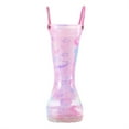 thumbnail image 3 of Kushyshoo Girls Light Up Rain Boots Colorful 3D Unicorn Rain Boots for Toddler with Handles 7M, 3 of 5