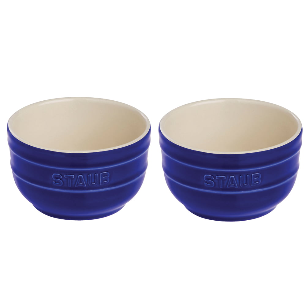 Universal Bowl Dark Blue Staub Ceramic 4.75" Small Dessert 