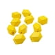 thumbnail image 3 of espaciadoras de madera duraderas para decoración, de madera pulidas irregulares modernas para adornos de fiesta, decoración del hogar, Amarillo, 3 of 9