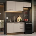 thumbnail image 2 of Cocina Integral MADESA 180cm Marrón/Crema Agata, 2 of 5