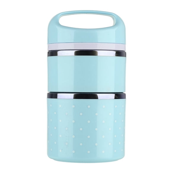 Portable Cute Japanese Box Leak-Proof 2 Layers Stainless Steel Thermal Lunch Boxs For Kids Picnic Container For Food Storage