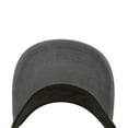 thumbnail image 5 of Decky 4004 Corduroy Visor Hat-Charcoal, 5 of 6