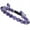 Style18, variant on Massive Beads Natural Healing Power Gemstone Crystal Beads Unisex Adjustable Macrame Bracelets 8mm