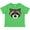 Apple Green, variant on Inktastic Raccoon Animal Face Boys or Girls Toddler T-Shirt