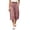 *Pink, variant on VBVC Women's Cotton Pleated Wide Leg Capri Pants , Casual Summer Crop Trousers For Women , Ladies' Relaxed Fit Lounge Culottes with Pockets, Army Green , S-2XL