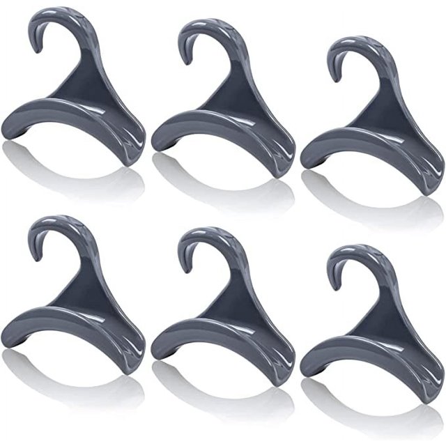 Juego de 6 soportes para estante de bolsas con gancho para colgar bolsos, bolso multifunción