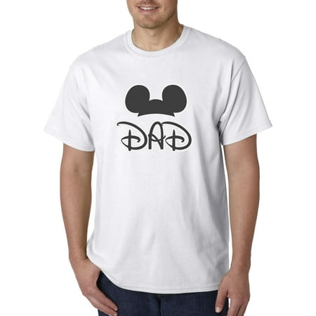 New Way 670 - Unisex T-Shirt Dad Fan Mickey Ears