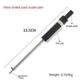 thumbnail image 4 of Fmxomd Car Brake Pad Measuring Tool, Thickness Base Plate Vehicle Brake Pad Gauge with Scale, 5.5" Auto Shoe Tester Detection Pen for External Internal Measuring, Universal Fit, 4 of 6