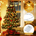 thumbnail image 3 of SPACEMUSE USB Snowflake & Star String Lights Plug in - 19.6FT 40 LED Star Fairy String Lights Waterproof Indoor Outdoor Hanging Globe Lights for Bedroom Wedding Party Patio Warm White, 3 of 8