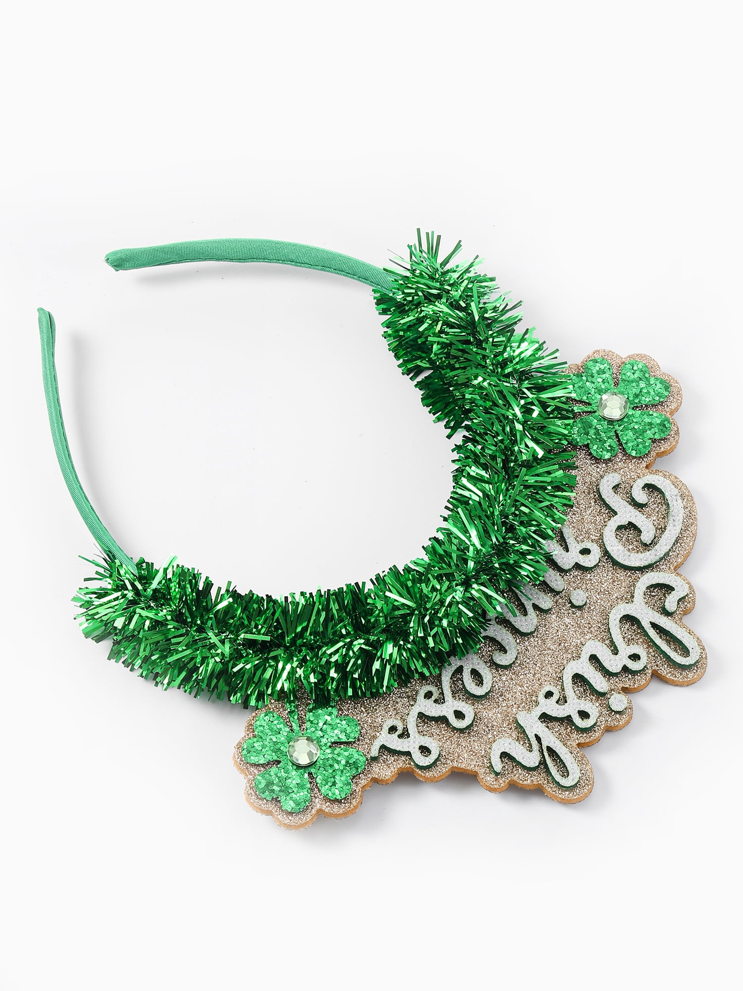 Way to Celebrate St. Patrick's Day Irish Princess Tinsel Headband, 1 Piece