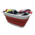 thumbnail image 7 of SAMMART Collapsible Plastic Laundry Basket - Foldable Pop Up Storage Container / Organizer - Portable Washing Tub - Space Saving Hamper / Basket, 7 of 7